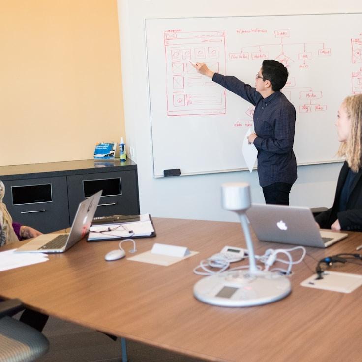 iOS app development workspace